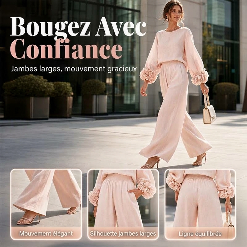 Ensemble pour femme à l'élégance décontractée