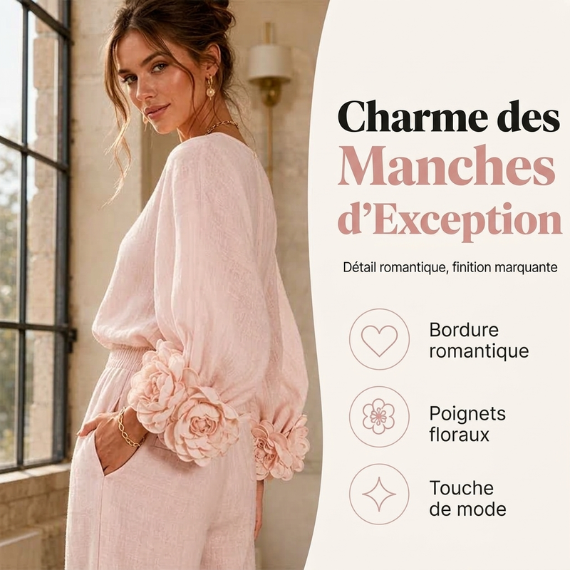 Ensemble pour femme à l'élégance décontractée