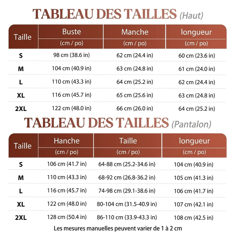 Ensemble pour femme à l'élégance décontractée