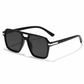 Lunettes de soleil à monture carrée style vintage rétro