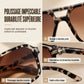 Lunettes de soleil à monture carrée style vintage rétro