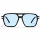 Lunettes de soleil à monture carrée style vintage rétro