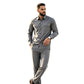 Ensemble deux pièces pour homme : chemise et pantalon en polyester