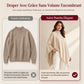 Châle en tricot ample élégant uni pour femme
