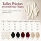 Châle en tricot ample élégant uni pour femme