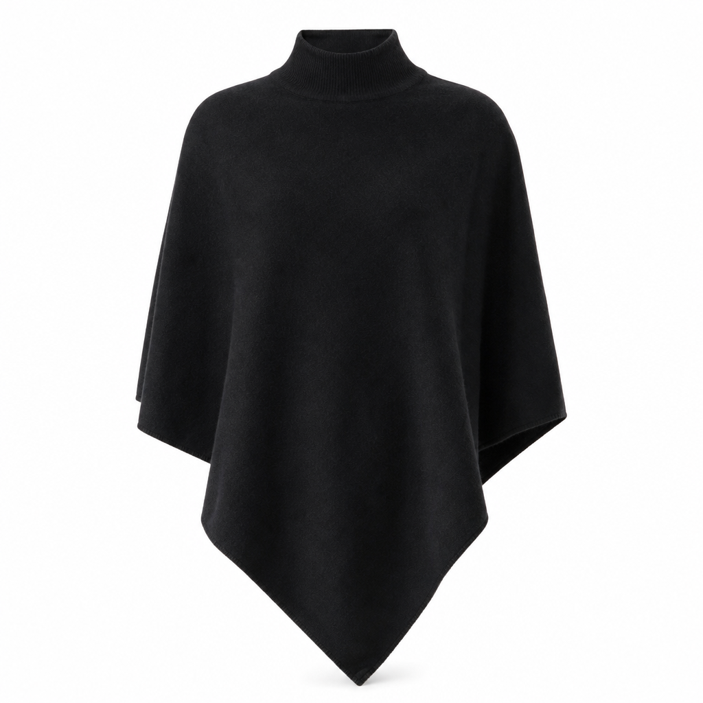 Châle en tricot ample élégant uni pour femme