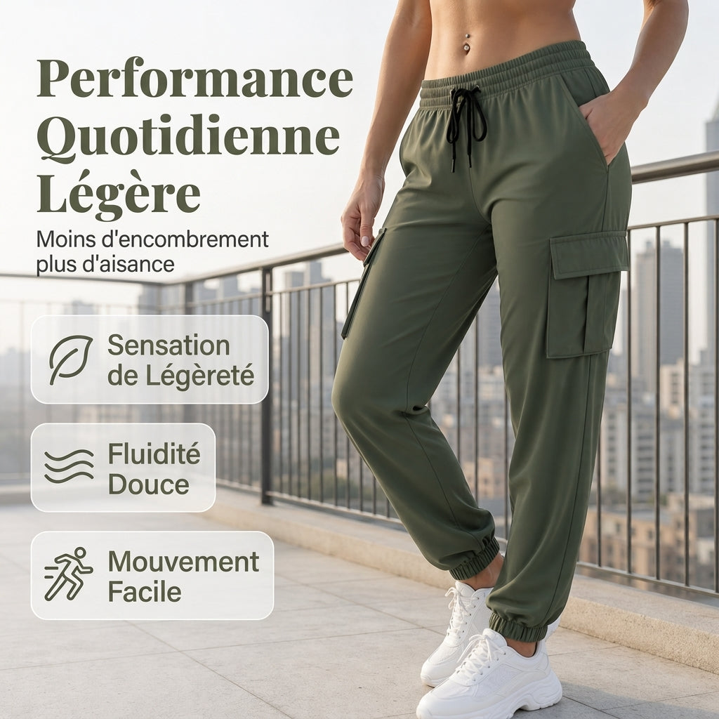 Joggers cargo décontractés pour femme