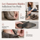 Bottines Martin en daim pour femmes avec boucle inclinée, talon moyen épais et fermeture à glissière latérale