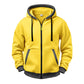 Veste à capuche zippée chaude