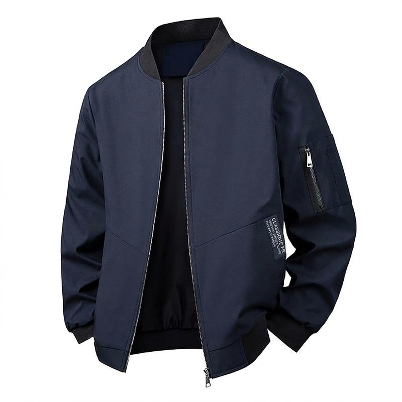 Blouson bomber décontracté léger pour homme