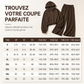 Ensemble de détente décontracté pour femme en maille douce deux pièces avec sweat à capuche zippé et pantalon large