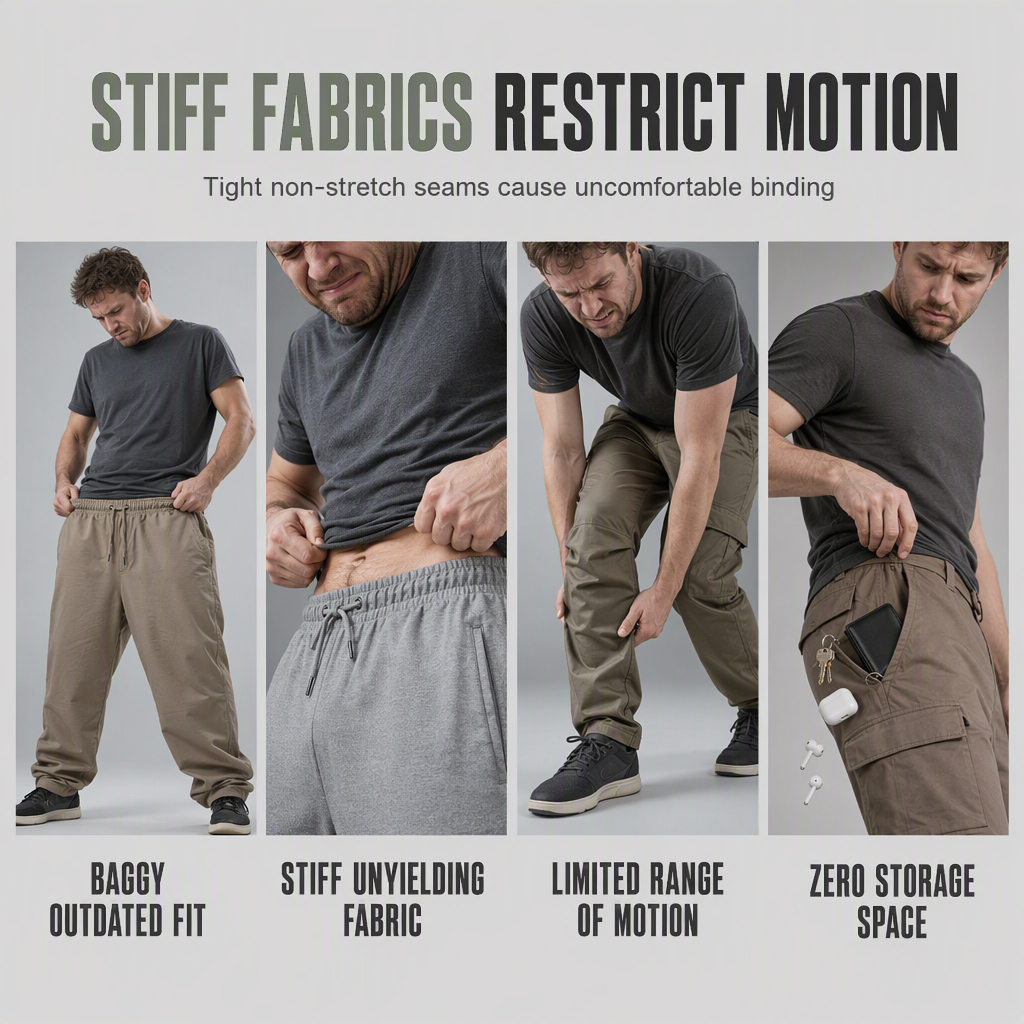 Hot Sale 50% OFF🔥Men's Casual Cargo Jogger Pants
