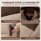 Doudoune à capuche color-block pour homme, hiver