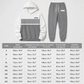 Ensemble sweat à capuche et pantalon décontracté à blocs de couleurs pour homme