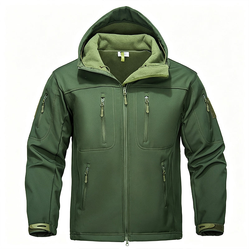 Veste softshell thermique coupe-vent pour homme