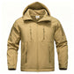 Veste softshell thermique coupe-vent pour homme