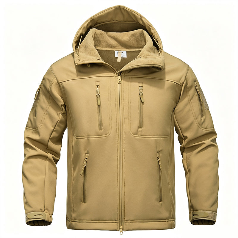 Veste softshell thermique coupe-vent pour homme