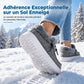 Chaussures d'hiver décontractées à enfiler pour femmes