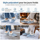 Chaussures d'hiver décontractées à enfiler pour femmes