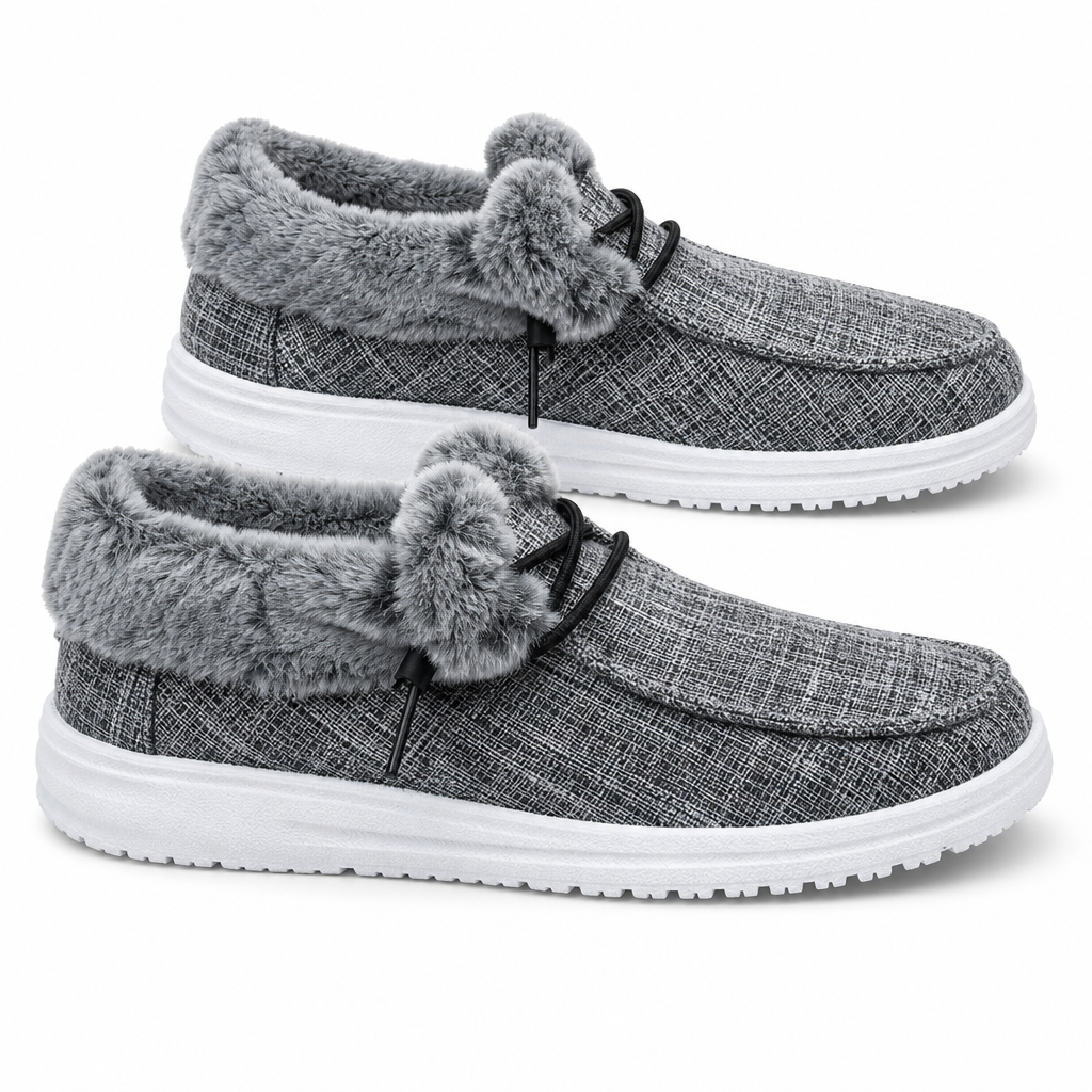 Chaussures d'hiver décontractées à enfiler pour femmes