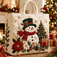 Sac fourre-tout matelassé à thème de Noël