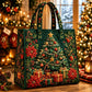 Sac fourre-tout matelassé à thème de Noël
