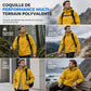Veste softshell à capuche unisexe pour l'extérieur