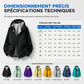 Veste softshell à capuche unisexe pour l'extérieur