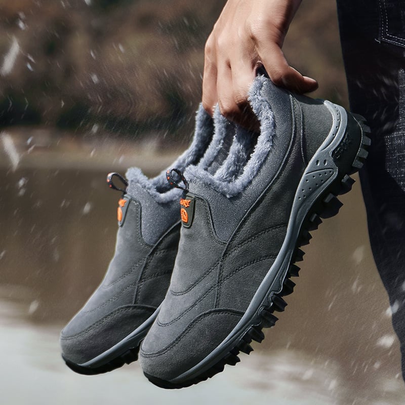 Bottes de neige imperméables et antidérapantes pour hommes[RÉDUCTION DE LA DOULEUR⚡].