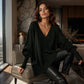 Pull en maille mi-long pour femme