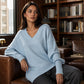 Pull en maille mi-long pour femme