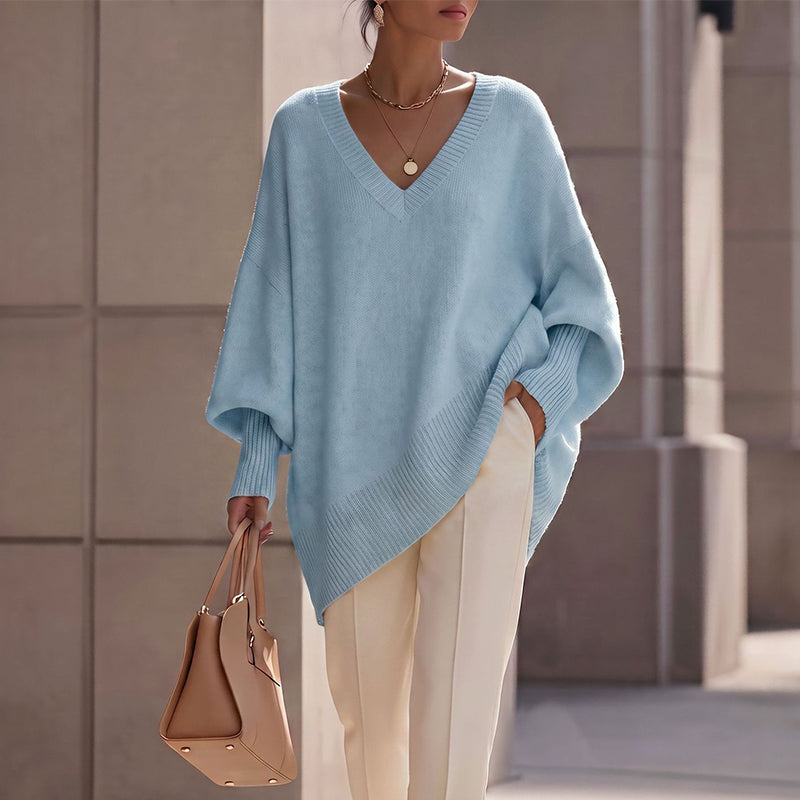 Pull en maille mi-long pour femme