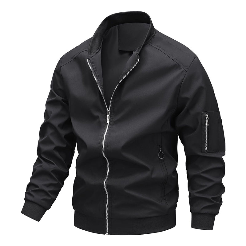 Blouson aviateur décontracté pour homme, pour activités extérieures