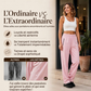 Pantalon de plein air imperméable pour femme avec poches zippées