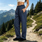 Pantalon de plein air imperméable pour femme avec poches zippées