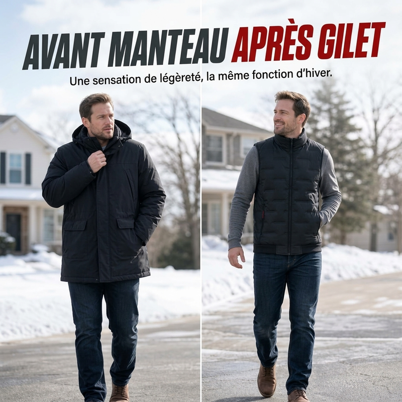 Gilet utilitaire chaud