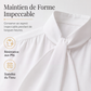 Haut élégant pour femmes à col noué et manches longues