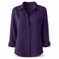 Blouse femme élégante et décontractée à manches longues et boutonnage