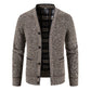 Cardigan en tricot décontracté à boutons pour homme
