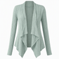 Women's Loose Fit Long Sleeve Knitted Cardigan