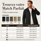 Manteau mi-long minimaliste pour homme à boutonnage simple