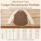 Haut en maille à manches longues raglan de style Western Ranch pour femme, en tissu gaufre texturé avec ourlet incurvé