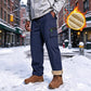 Pantalon thermique coupe-vent d'hiver pour hommes, adapté aux activités de plein air
