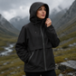 Veste à capuche coupe-vent outdoor pour femmes