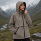 Veste à capuche coupe-vent outdoor pour femmes
