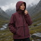 Veste à capuche coupe-vent outdoor pour femmes