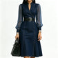 Robe en jean amincissante pour femme