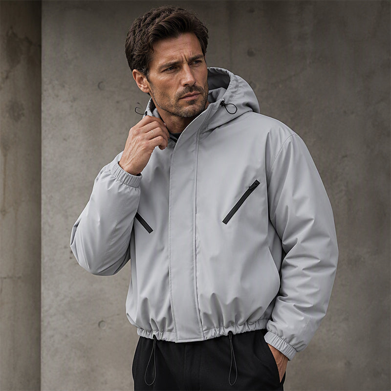Men's Stylish Windproof Hooded Jacket