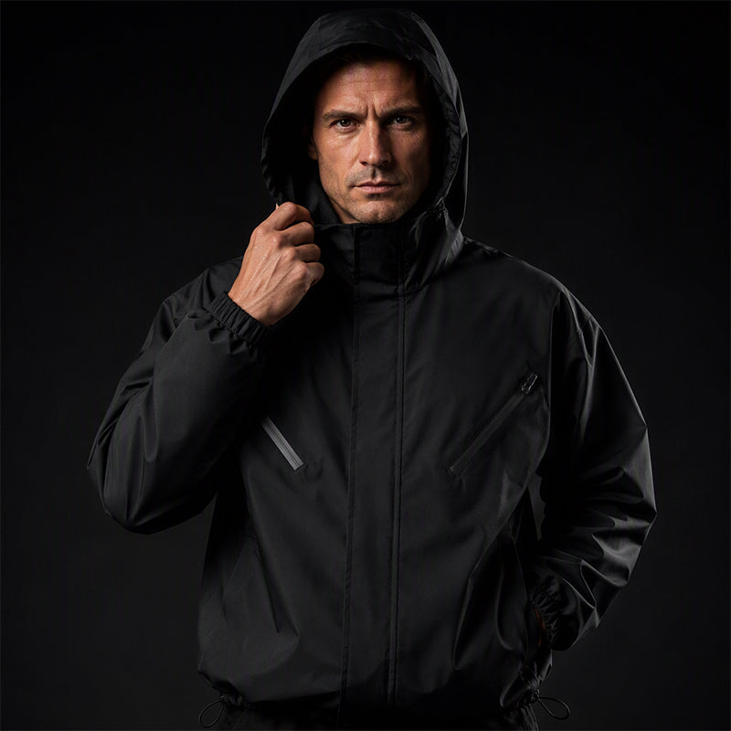 Men's Stylish Windproof Hooded Jacket