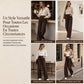 Jean large rétro taille haute pour femme, pantalon en jean fluide long jusqu'au sol
